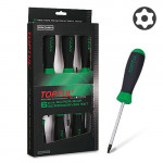 Набор отверток 6 ед. TORX с отверстием T10-T40