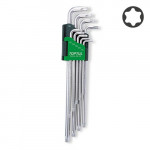 Набор Г-обр. ключей TORX T10-T50 9ед. супердл.