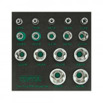 Набор головок Torx Plus EPR 1/4 ; amp;3/8 ; amp;1/2 ; 6EPR-32EPR 16ед.