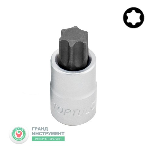 Головка с насадкой TORX T10 37мм 1/4 ;