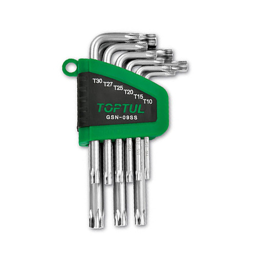 Набор Г-обр. ключей TORX T10-T50 9ед.
