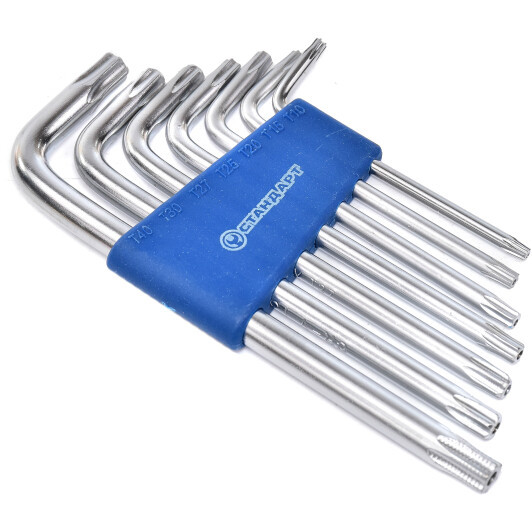 Набор ключей TORX с отверстием Г-образных 7ед.